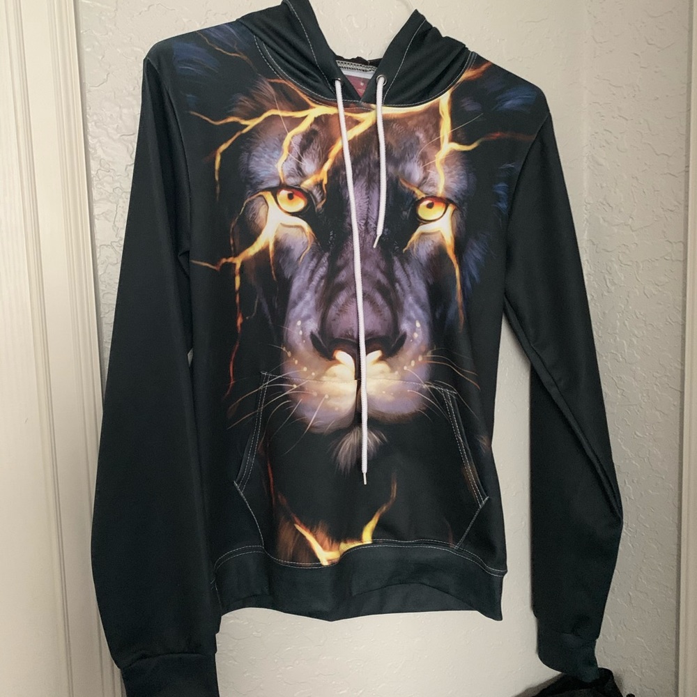 NWT Black Lion Hoodie